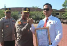 29 Personel Polda Sultra Berprestasi Diganjar Penghargaan