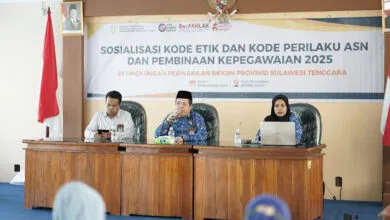 Semangat Hari Pahlawan, BKKBN Sultra Gelar Sosialisasi Kode Etik dan Pembinaan Kepegawaian