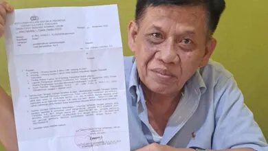 Eks Anggota DPRD Sultra Ruslimin Mahdi Dipolisikan Kasus Dugaan Pengrusakan Bangunan