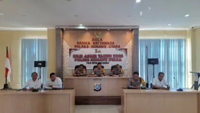 Polres Konawe Utara Ungkap Sejumlah Kasus Menonjol dan Kriminalitas Sepanjang 2025