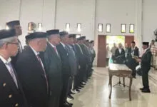 Wabub Muna Barat Lantik 33 Pejabat Eselon II, Berikut Daftarnya