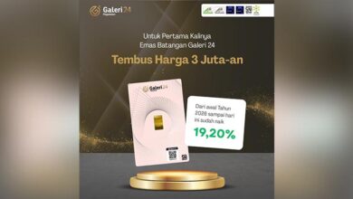 Harga Emas Hari Ini Tembus Rp3 Juta Per Gram