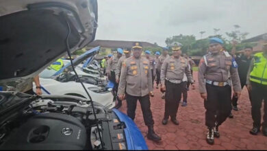 Kapolda Sultra Inspeksi Gudang Senjata dan Armada SAR