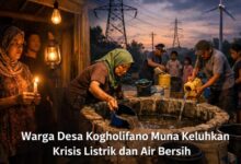 Warga Desa Kogholifano Muna Keluhkan Krisis Listrik dan Air Bersih
