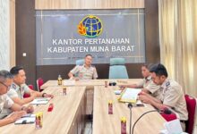 BPN Muna Barat Gelar Evaluasi Implementasi PESO