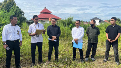 Eks Kadishub Sultra Kalah di Kasus Perdata, PN Kendari Gelar Eksekusi Lahan di Jalan Martandu