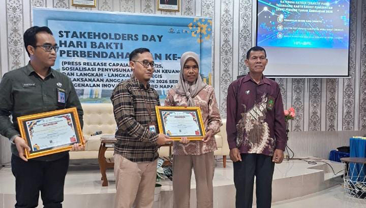 BPN Muna Barat Dinugerahi Dua Penghargaan dalam Pengelolaan Anggaran 2025