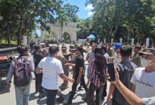 Demo Soal Tender di RSUD Bahteramas Kendari Ricuh, Pendemo dan Satpol PP Nyaris Adu Jotos