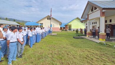 Polres Konawe Utara Sosialisasikan Penerimaan Anggota Polri di SMAN 1 Oheo