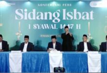 Pemerintah Tetapkan Idulfitri 2026 Jatuh pada 21 Maret, Hilal Tidak Terlihat di 117 Titik Pengamatan