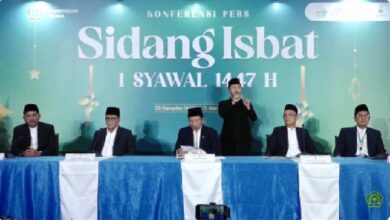 Pemerintah Tetapkan Idulfitri 2026 Jatuh pada 21 Maret, Hilal Tidak Terlihat di 117 Titik Pengamatan