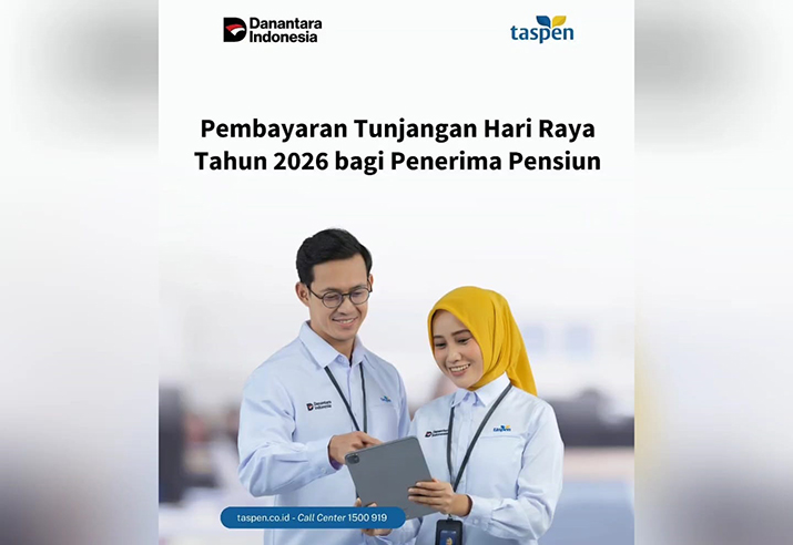 Kabar Gembira, PT Taspen Umumkan THR Pensiunan Cair Mulai 5 Maret 2026