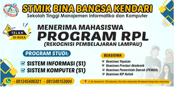STIMIK Bina Bangsa Kendari