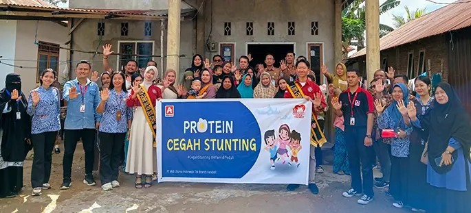 Kolaborasi BKKBN Sultra-Alfamidi Bantu Perkuat Pemenuhan Gizi Keluarga Berisiko Stunting