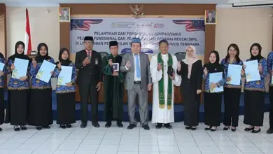Perkuat Kinerja, BKKBN Sultra Lantik dan Ambil Sumpah Delapan Pejabat Fungsional