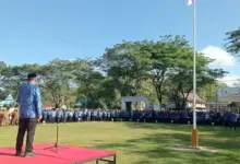 Sejumlah ASN Tinggalkan Barisan saat Upacara, Sekda Muna Barat Marah