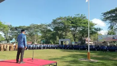 Sejumlah ASN Tinggalkan Barisan saat Upacara, Sekda Muna Barat Marah