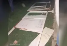 Kantor Dinas Perikanan dan Kelautan Muna Barat Dirusak OTK