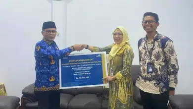 Taspen Serahkan JKM dan THT untuk Ahli Waris ASN Butur, Bukti Negara Hadir Lindungi Keluarga ASN