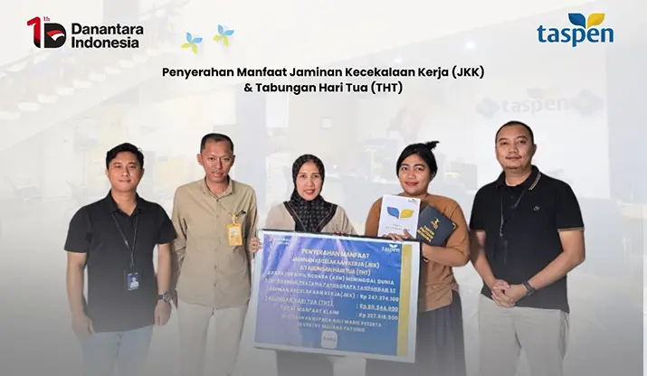 Taspen Kendari Salurkan Santunan Rp327 Juta untuk Keluarga ASN yang Gugur Bertugas