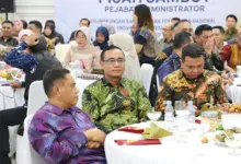Kepala BPN Muna Barat Hadiri Pisah Sambut Pejabat Administrator Lingkup BPN Sultra