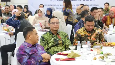 Kepala BPN Muna Barat Hadiri Pisah Sambut Pejabat Administrator Lingkup BPN Sultra