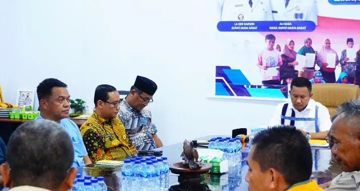 Kolaborasi Pemda dan BPN Muna Barat Percepat Penyelesaian Program PTSL 4.063 Bidang Tanah