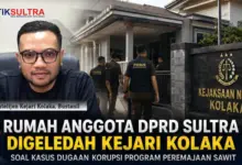 Rumah Anggota DPRD Sultra Digeledah Kejari Kolaka Soal Kasus Dugaan Korupsi Program Peremajaan Sawit