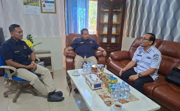 Pasca Dilantik, Kepala BPN Muna Barat Intens Silaturahmi ke Unsur Pimpinan Daerah dan Mitra Kerja