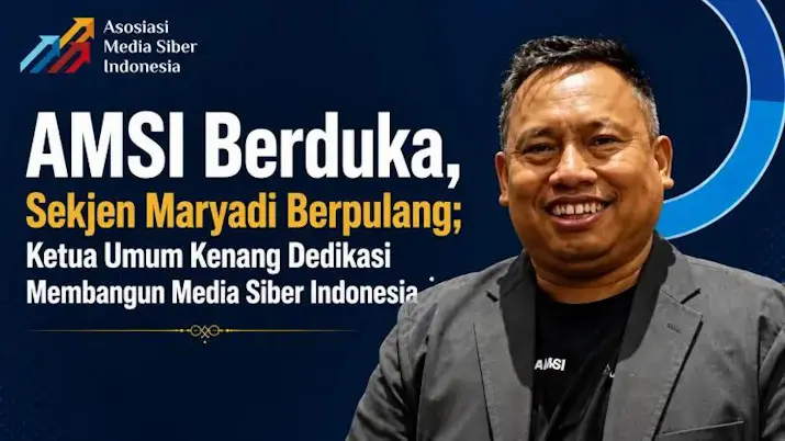 Pernyataan Ketua Umum AMSI atas Wafatnya Sekjen AMSI Maryadi