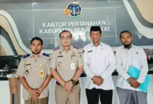 Kementerian Haji Muna Barat Kunjungi Kantor BPN, Bahas Sertifikasi Tanah Aset Haji