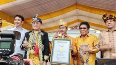 1.228 Dulang Haroa Pecahkan Rekor Muri Dunia pada Kegiatan KKMM Sultra