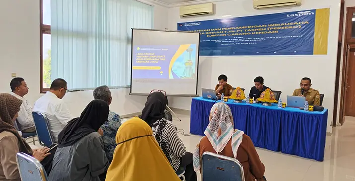 Taspen Kendari Dorong UMKM Naik Kelas, Tegaskan Pentingnya Legalitas