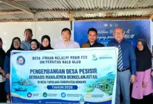 Manajemen UHO Tingkatkan SDM dan Potensi Wisata Pesisir Lewat Program Desa Binaan di Tapulaga