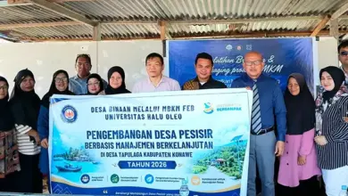 Manajemen UHO Tingkatkan SDM dan Potensi Wisata Pesisir Lewat Program Desa Binaan di Tapulaga