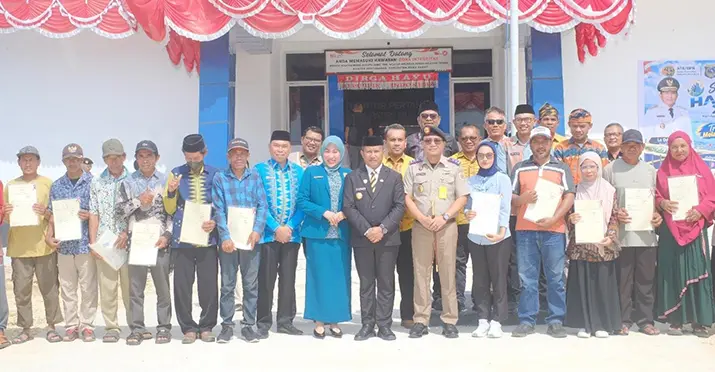 Hantaru 2026 di Muna Barat, La Ode Darwin Puji Layanan Pertanahan