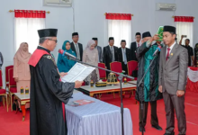 Syarifuddin Resmi Jadi Ketua DPRD Buteng