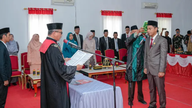 Syarifuddin Resmi Jadi Ketua DPRD Buteng