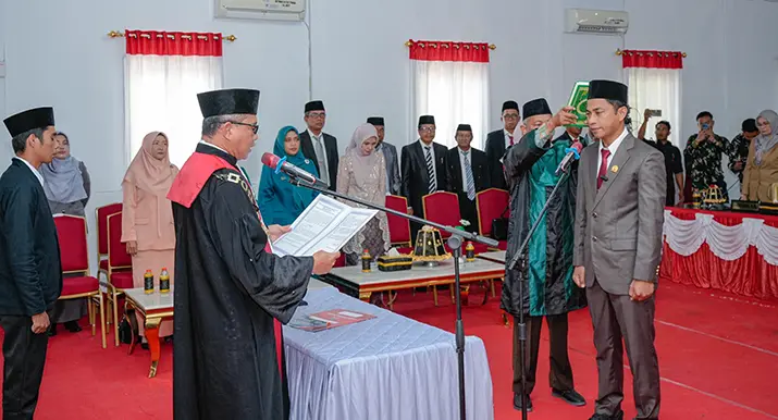 Syarifuddin Resmi Jadi Ketua DPRD Buteng