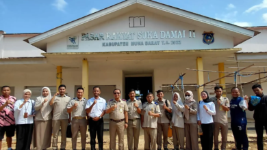 Rangkaian Hantaru ke-66, BPN Muna Barat Gelar Gerakan Belanja di Pasar Tradisional
