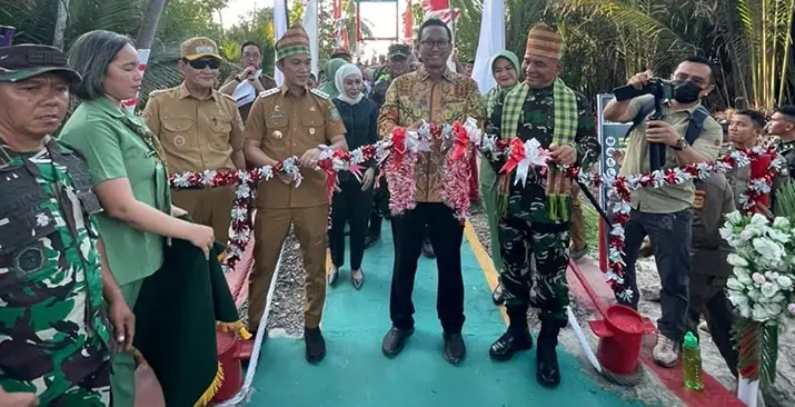 Jembatan Perintis Garuda Diresmikan, Akses Warga Banggina Kini Lebih Dekat