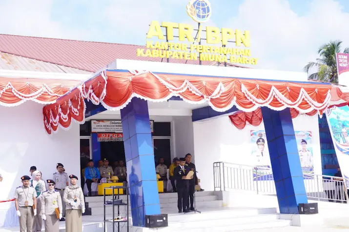 Semarak Hantaru ke-66, BPN Muna Barat Luncurkan Inovasi Layanan Publik "Barakkah Tawaf"