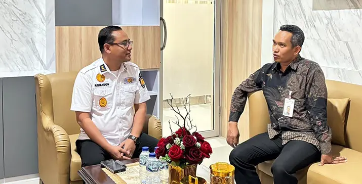 Perkuat Sinergi Layanan Pertanahan dan Keuangan Syariah, BPN Muna Barat Terima Kunjungan Kepala Bank BSI Muna