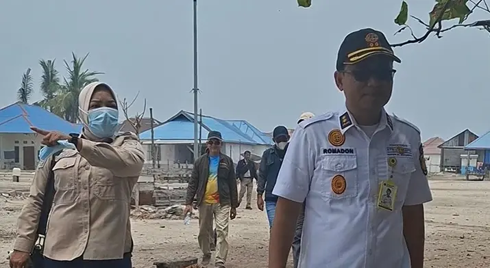 BPN dan Pemda Muna Barat Tinjau Lokasi Pembangunan PLTS Wilayah Kepulauan