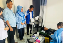 Tebar Kepedulian Sesama, Demokrat Konsel Gelar Donor Darah Gratis