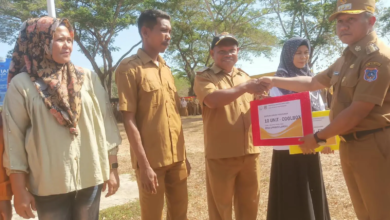 Pemkab Muna Barat Salurkan Bantuan Kelompok Nelayan, Pengolah dan Pembudiya Ikan
