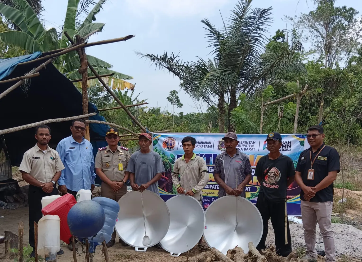 Akses Reforma Agraria, BPN Muna Barat Dampingi Petani Gula Aren