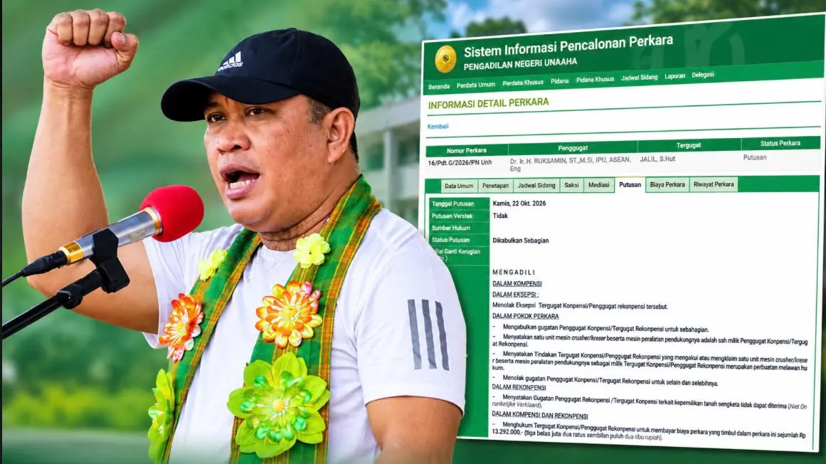Kuasa Hukum Minta Polda Sultra Terbitkan SP3 Usai PN Unaaha Nyatakan Ruksamin Pemilik Sah Mesin Crusher