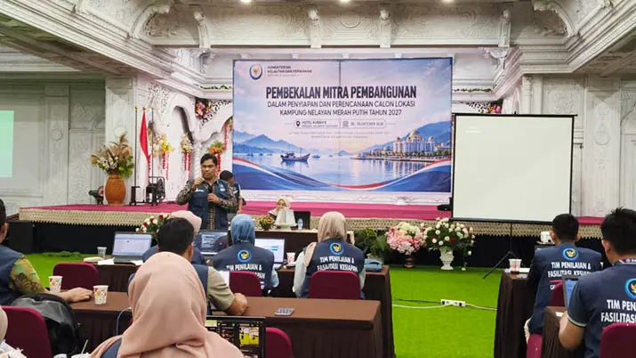Gelar Pelatihan di Hotel Qubah 9, KKP Targetkan 169 Kampung Nelayan Merah Putih di Sultra pada 2027