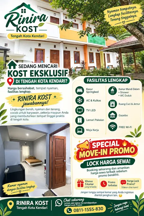Rumah kost Kendari 